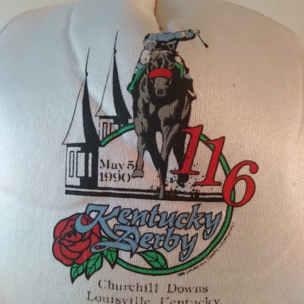 Deadstock Vintage Kentucky Derby 116th 1990 Snap Back Trucker Hat